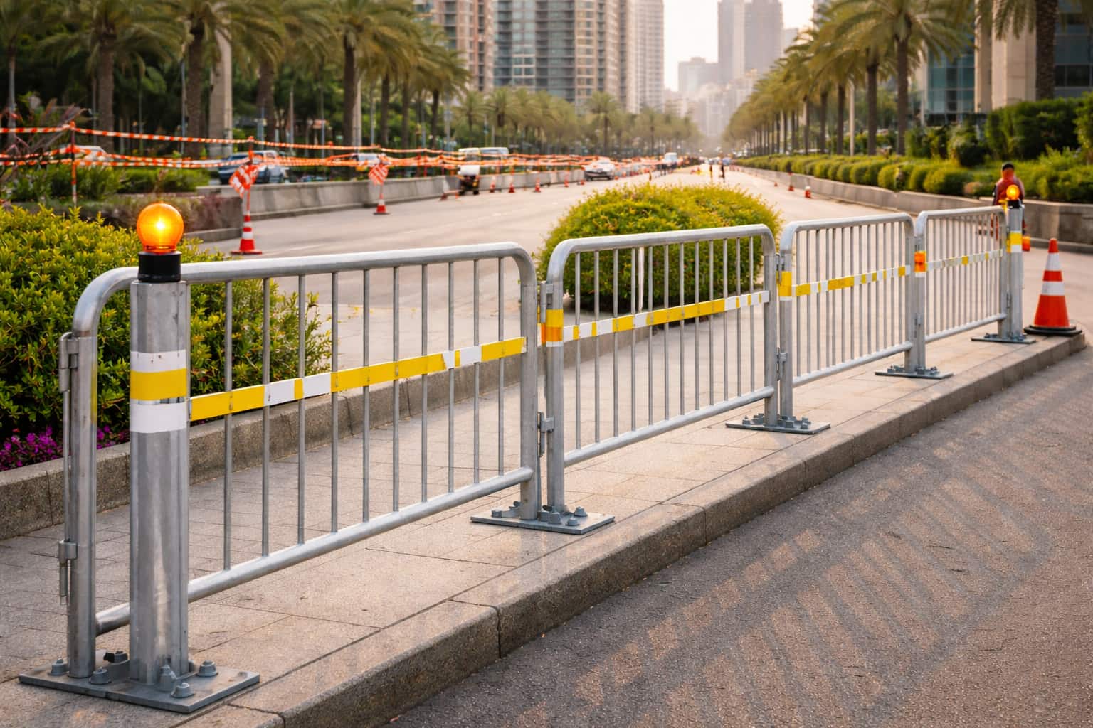pedestrian barrier in KSA
