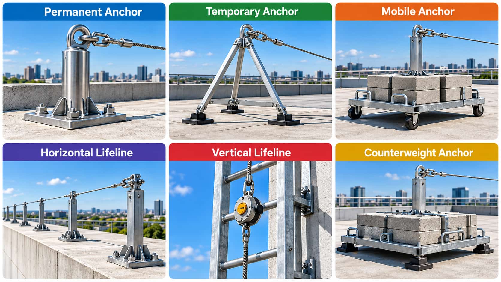Rooftop Safety Anchor Systems Guide